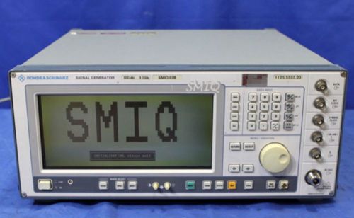 ROHDE&amp;SCHWARZ SMIQ03B Signal  Generators