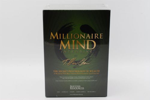 Millionaire Mind Intensive Course Package CDs/DVDs T Harv Eker *NEW