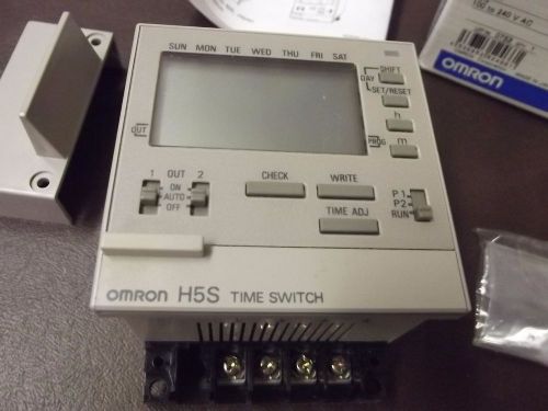 Omron H5S-FB Time Switch, volts 100-240 V AC - new old stock