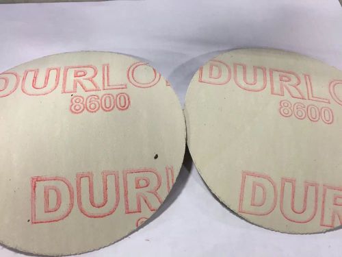 Nib durlon 8600 gasket material 5 1/8&#034; diameter  disc 1/16&#034; thk lot of 10  pcs for sale