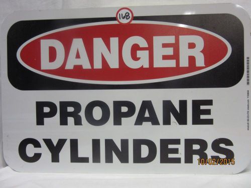 Danger propane cylinders metal sign bar man cave garage our#168 for sale
