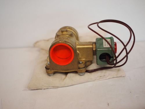 ASCO 8210C22 *NEW* 1 1/2 &#034; SOLENOID VALVE MEDIA AIR, LT. OIL, WATER, GAS (8A5)