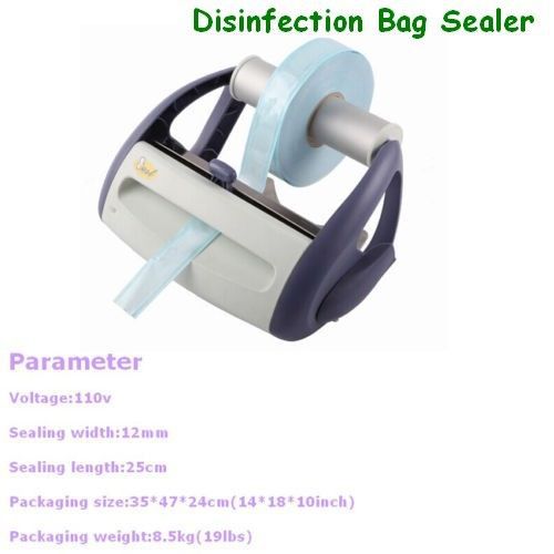 NEW Dental Disinfection Bag Sealing Sealer Machine Seal Lab Handpiece Autoclave