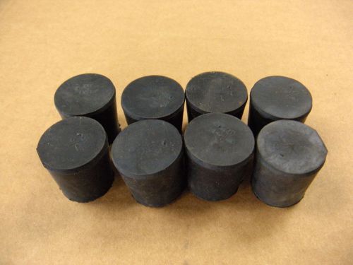 Size 5.5 Chem Lab Flask Rubber Stoppers Lot of 8