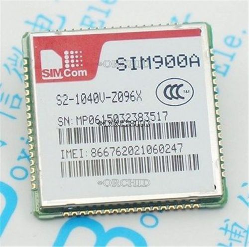 1pcs sim900a dual-band 900/1800mhz gsm gprs module at commands voice new for sale