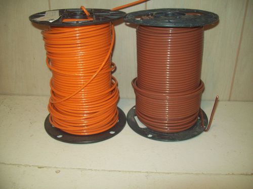 300&#039; 0range 400&#039; brown #10awg stranded copper THHN/THWN ! Free Shipping ! NEW