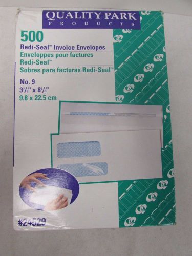 Quality Park Park #9 Redi-Seal Double Window Envelopes White Box of 500? (24529)