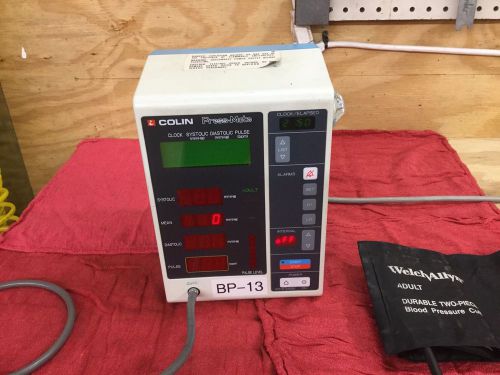 Colin Press-Mate BP-8800 NIBP Blood Pressure Monitor Free Shipping! Nice Shape