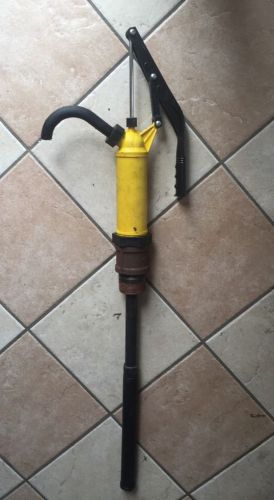 Hand Pump For Dispensing Oils Or Coolant