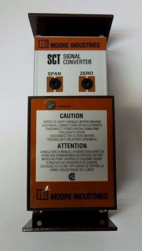 Moore industries sct signal converter sct/0-250v/4-20ma/117ac &lt;273o4 for sale