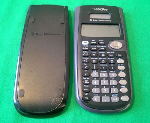 Texas Instruments TI-36X Pro Engineering/Scientific Calculator Works Great