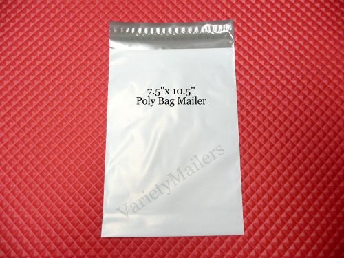 40 poly mailer postal envelope bags 7.5&#034; x 10.5&#034; / 1.7 mil  plastic mailers for sale