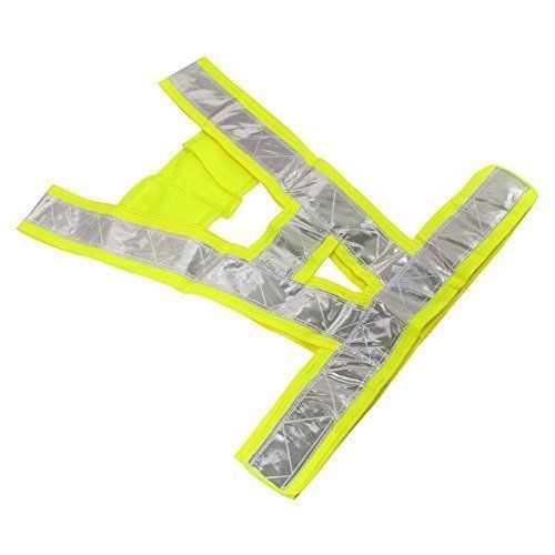 NEW MuchBuy 2PCS High Safety Security Visibility Reflective Reflector Vest Gear