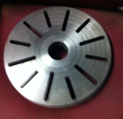 12&#034; DIA D-1-4 SPINDLE WORK PLATE