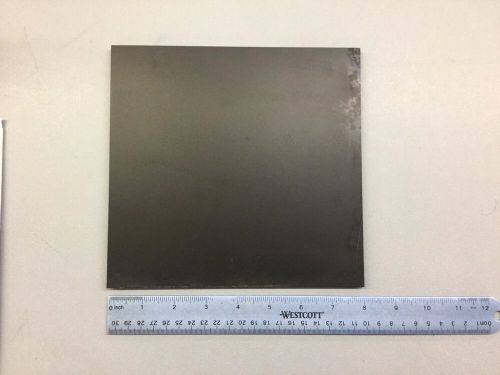 Black abs machinable plastic sheet 5/16&#034; x 8&#034; x 8&#034; matt finish for sale