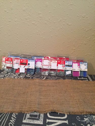 Small lot 650 piece sheet metal screws lock washers hex nuts machine screws ect for sale