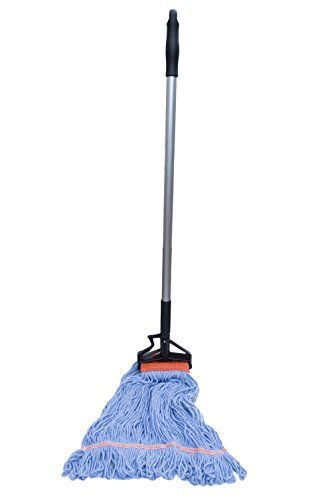 Nine Forty Industrial Strength Premium Looped End Wet Mop Head for Floor Large,