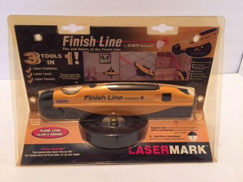 Finish Line Lasermark Pro Grade 3 in 1  Laser Level by GST/Berger  No  58-Fline