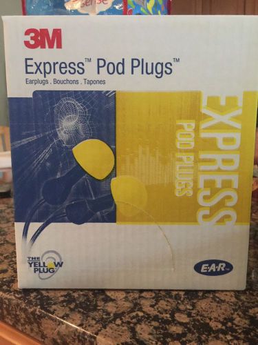 3M Express Pod Plugs Earplugs 100 count