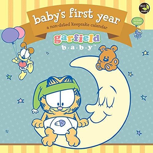 2015 Calendars Baby&#039;s First Year Garfield Undated Wall Calendar