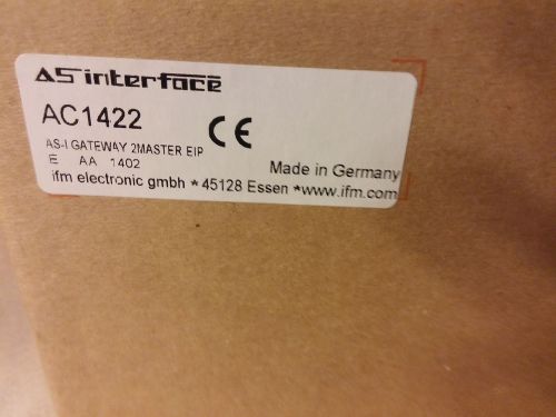 AC1422 Controller AS-i Gateway EIP Master IFM Electronic