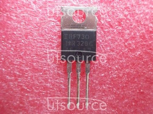 10PCS IRF730  Encapsulation:TO-220,PowerMOS transistor Avalanche energy rated