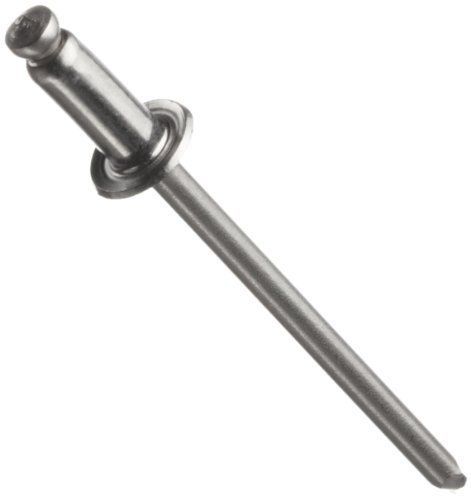 Stainless steel blind rivet, meets ifi grade 51, 0.126&#034;-0.187&#034; grip range, 1/8&#034; for sale