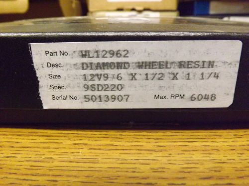 CITCO DIAMOND GRINDING WHEEL 6 x 1/2 x 1 1/4