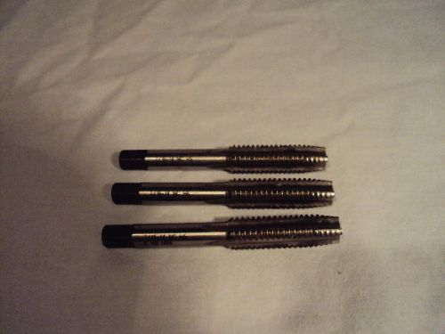 New set of three 7/16-14 nc hs g h3 taps for sale