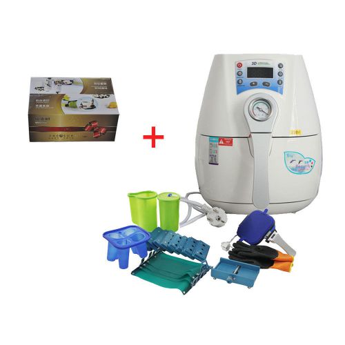 Mini 3d vaccum heat press transfer machine special for phone cases mugs plates for sale