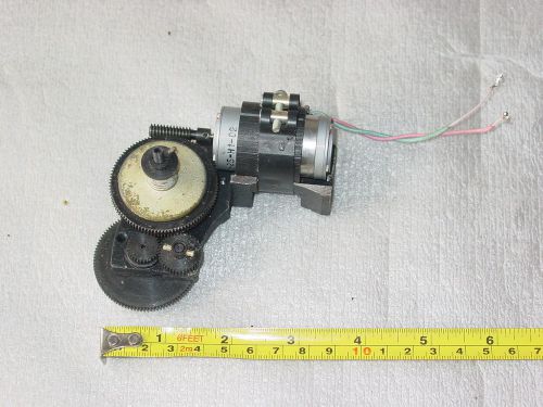 Small Single Speed Worm Drive Gearbox Electric Motor 27 V DC