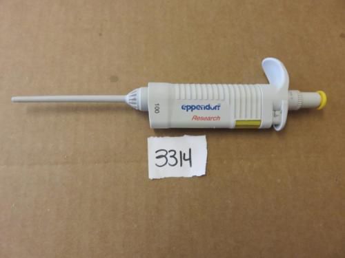 Eppendorf Research Single Channel Adjustable Volume Pipette 10-100uL *Parts*