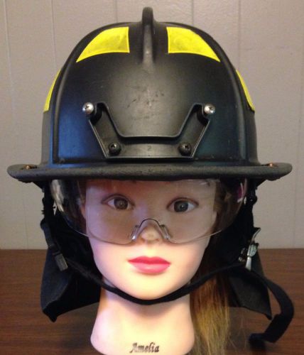 Honeywell ev1 fire helmet black 2015 for sale