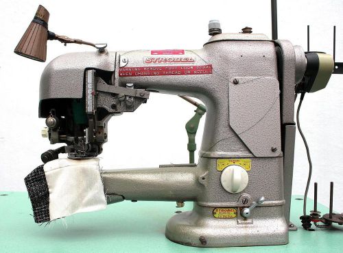 Strobel kl 325-40 blind stitch jacket coat arm lining industrial sewing machine for sale