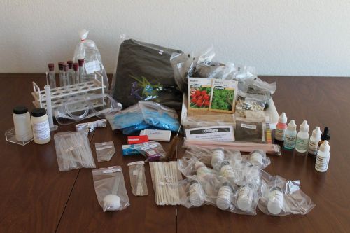 High school home school biology lab kit supplies materials free shipping for sale