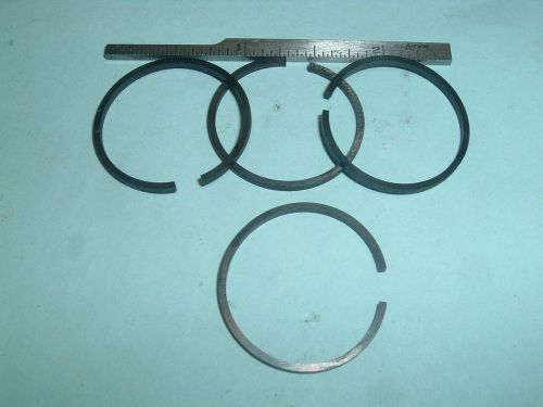 (4) 1&#034; diameter 1/16&#034; wide .050 wall piston rings model gas or steam engines for sale