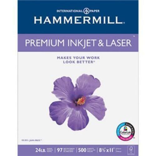Hammermill Premium Ink &amp; Laser 24lb. 8.5 x 11 97 Bright 500 Sheets NEW