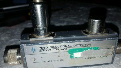 HP 786D Directional Detector, 960-2110mhz HEWLETT \PACKARD