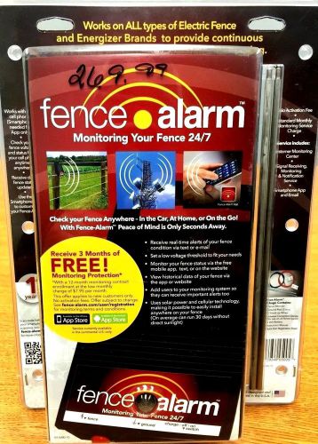 Fence-alarm  24/7 electric fence monitor for sale