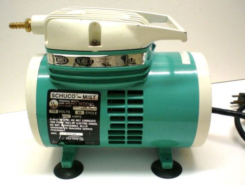 Schuco-mist 5711-102 air pump 115v 60 cycle 2.5 amps for sale