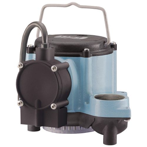 LITTLE GIANT 6-CIA Sump Pump, 1/3 HP, 1-1/2In NPT, 18ft Max, NEW, FREE SHIP $5D