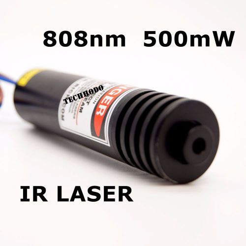 808nm 500mW Focusable Near IR Dot Laser Module 1 pcs
