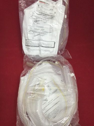 New lot of 5 pulmonetic systems adult patient ventilator circuit w/peep 10820 for sale