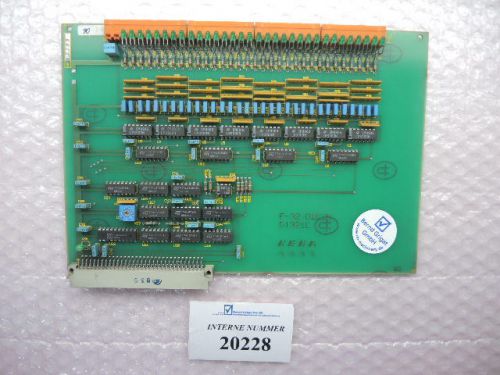 Digital input card Keba E-32-DIGIN / D1321E, Engel injection molding machines