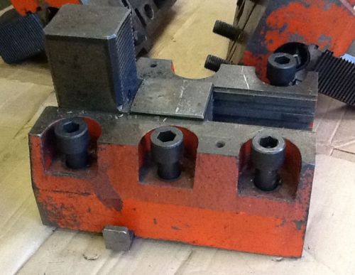 Set of (4) Heavy Duty Vertical Boring Mill Jaws