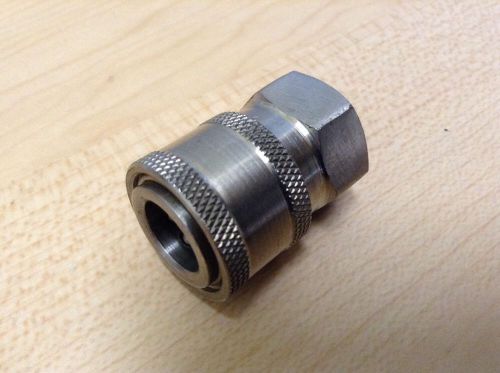 Power pressure washer fitting 1/4&#034; fpt female 1/4 stainless quick connect for sale