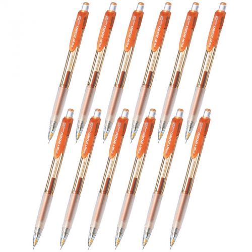 GENUINE Pilot HFGP-20N 2020 Super Grip 0.5mm Mechanical Pencil (12pcs) - Orange