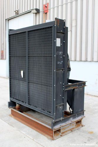 Used- Global Heat Transfer 50/50 Water Glycol Cooler. Flow rate 200 gallons per