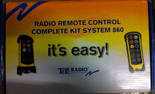 Tele radio 860mc-10-10b  860 lion complete crane remote control kit teleradio for sale
