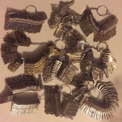 Locksmith Huge Lot Chicago Double Sided Keys Equipment Vending Estate